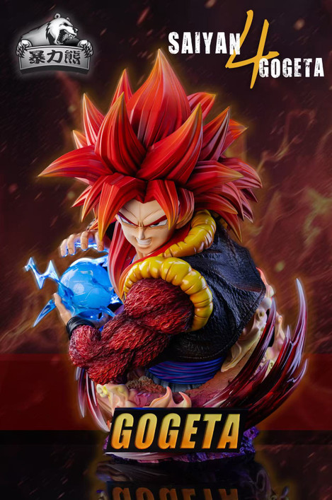 【IN-STOCK】Violent Bear Studio SS4 Gogeta Bust with LED