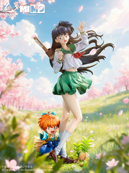 【IN-STOCK】Exorcism & Mimo Studio 1:6 Higurashi Kagome & Shippo
