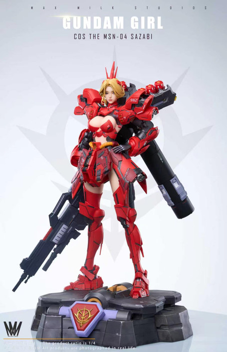 【PRE-ORDER】Max Milk Studio Gundam Girl MSN-04 Sazabi