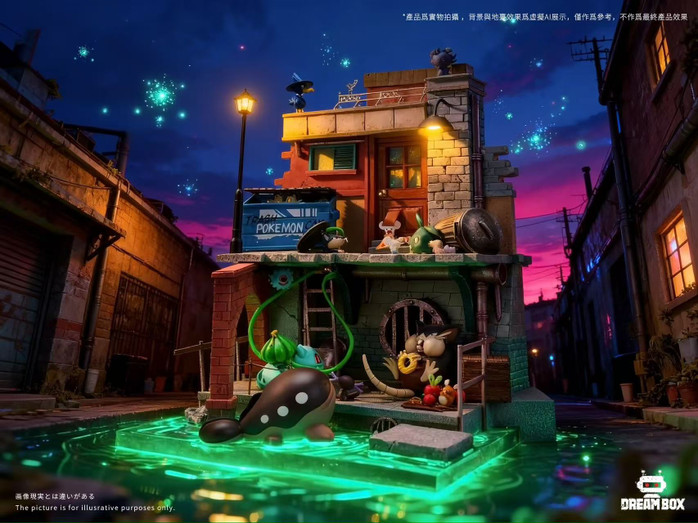 【PRE-ORDER】DreamBox Studio 1:20 Urban Kitchen Pokemon