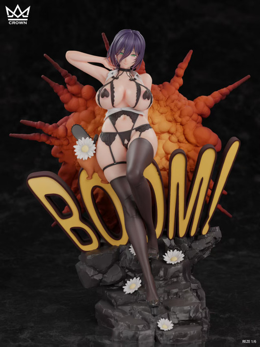 【IN-STOCK】Crown Studio 1:6 Chainsawman Reze Regular version
