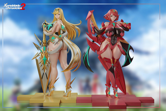 【IN-STOCK】BGA Studio 1:6 Mythra & Pyra