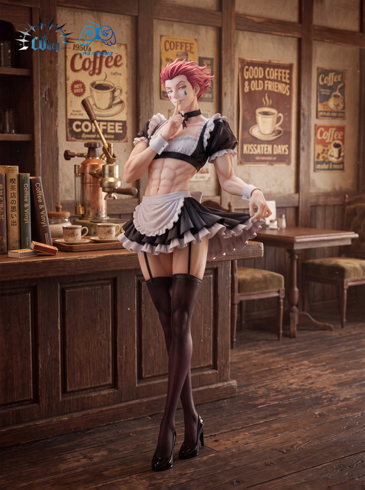【PRE-ORDER】Cdkey × PG Studio 1:6 Hisoka Morow & Illumi Zoldyck maid suit