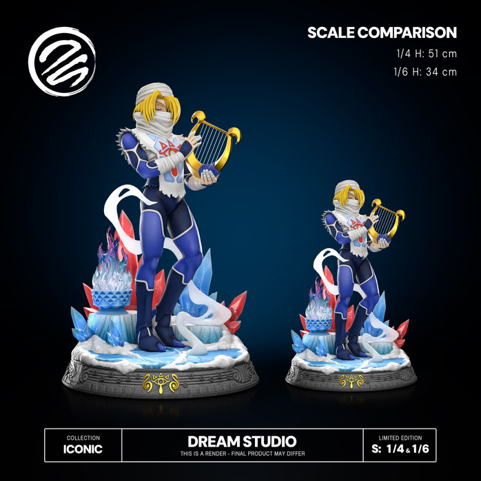 【PRE-ORDER】Dream Studio 1:6/1:4 Sheik OOT with LED