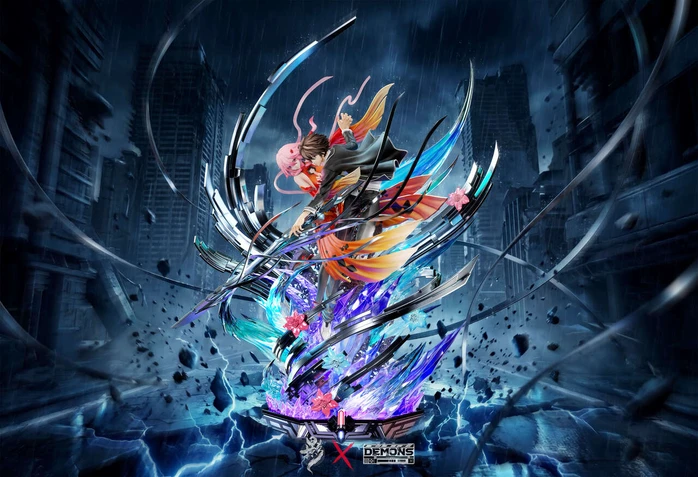 【PRE-ORDER】LueYing × Demon Studio 1:6 Inori Yuzuriha & Shu Ouma with LED