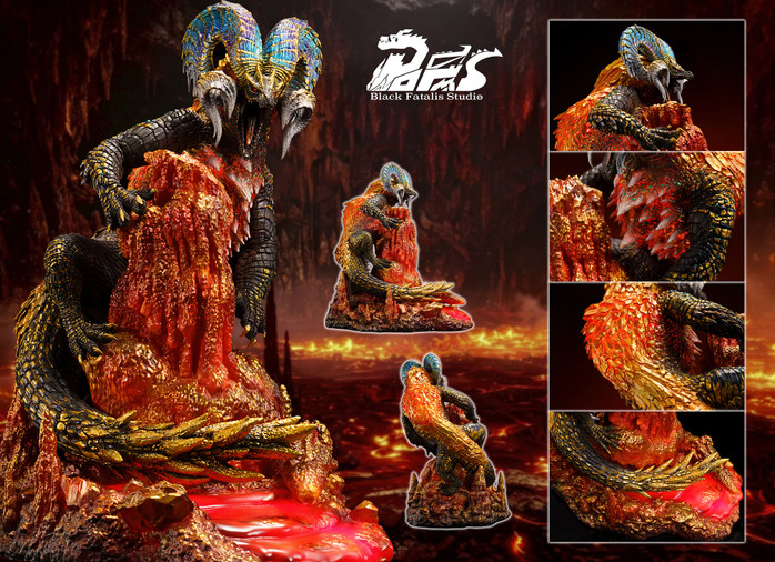 【PRE-ORDER】BlackFatalis Studio Kulve Taroth with LED