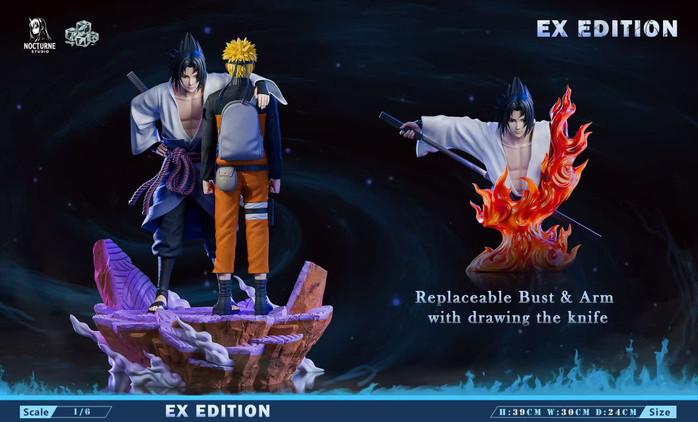 【IN-STOCK】Nocturne Studio × ICE 1:6 The Reunion Naruto & Sasuke EX version