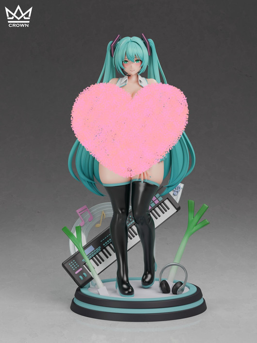 【IN-STOCK】Crown Studio 1:6 Fat Hatsune Miku