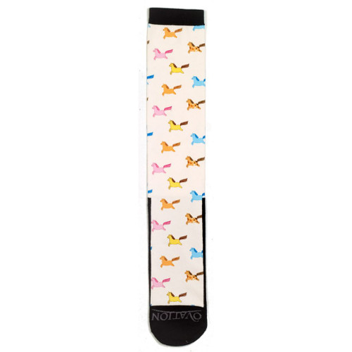 Ovation Zocks FootZees Boot Socks - Chubby Ponies