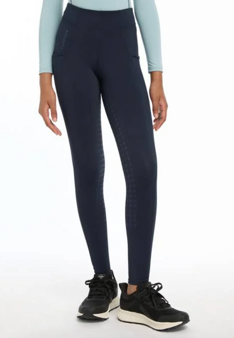 LeMieux Young Rider Orla Pull On Tights - Navy