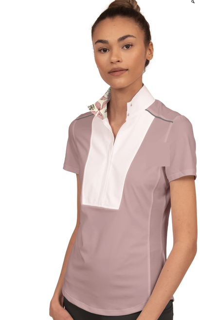 Chestnut Bay SkyCool Liberty Show Shirt Sport Short Sleeve - Rosepink