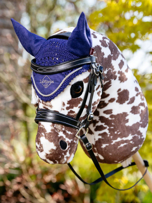 LeMieux Hobby Horse Fly Hood - Ink Blue