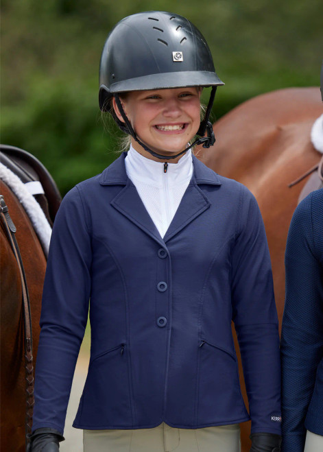 Kerrits Kids Stretch Competitor Koat - Navy