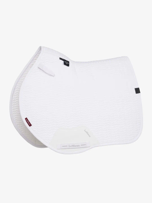 LeMieux Essence Eurojump Square Saddle Pad - White