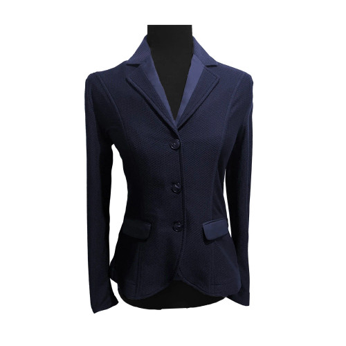 Anademi Ladies Mesh Show Coat - Navy