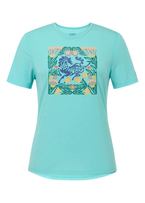 Kerrits Frolic Horse Tee - Turquoise
