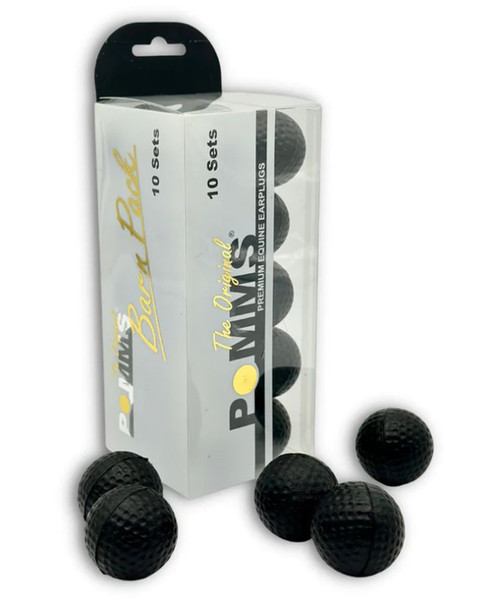 Pomms Barn Pack - Horse - Black - 10 Pairs