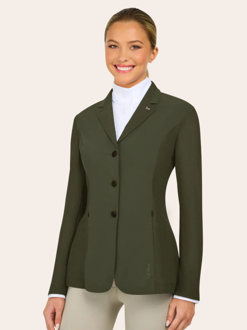 R.J. Classics Harmony Evo Ladies Mesh Show Jacket - Khaki Green