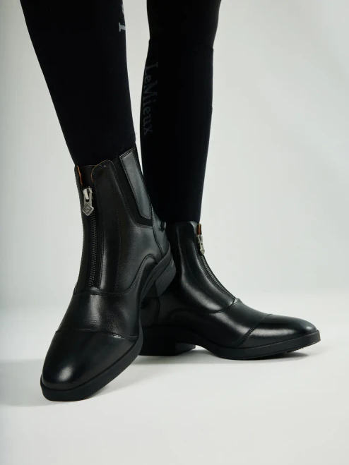 LeMieux Ladies Zip Paddock Boots - Black