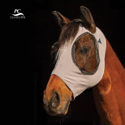 Professional's Choice Comfort Fit Fly Mask - Charcoal