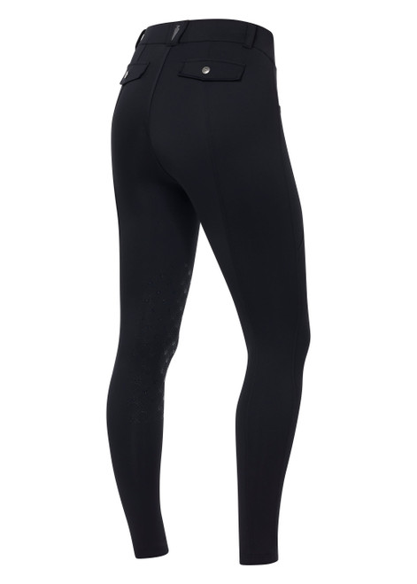 Kerrits Free Motion Coolcore Knee Patch Breech - Black