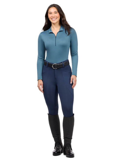 Kerrits Free Motion Coolcore Knee Patch Breech - Nightfall