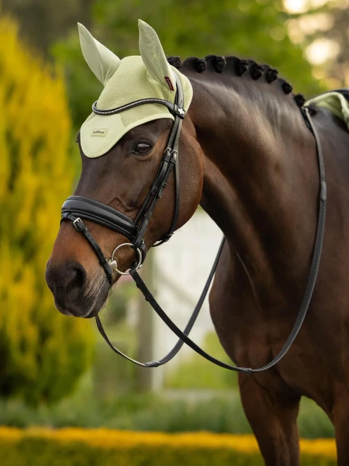 LeMieux Air-Tek Mesh Fly Hood - Macaron