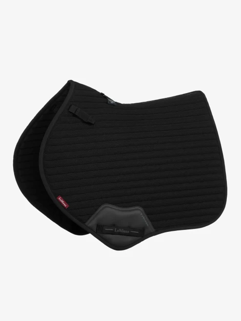 LeMieux Air-Tek Mesh Close Contact Square Saddle Pad - Black