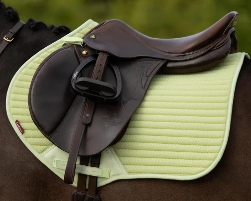 LeMieux Air-Tek Mesh Close Contact Square Saddle Pad - Macaron