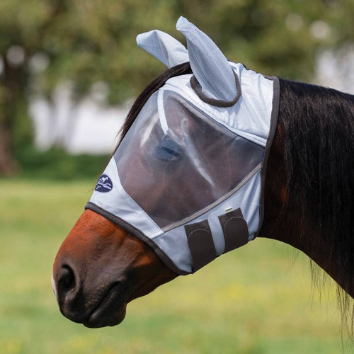 Professional's Choice Flyscreen Mask - Grey