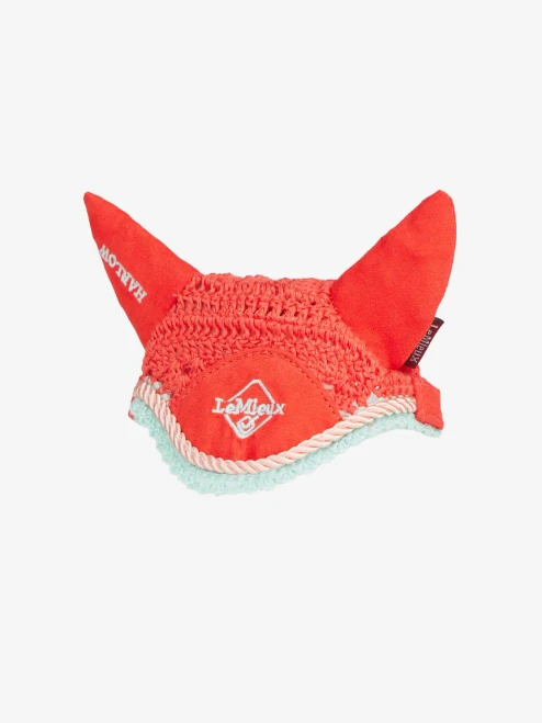 LeMieux Toy Pony Harlow Fly Hood - Coral Crush