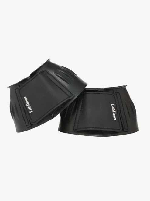LeMieux Rubber Bell Boots - Black