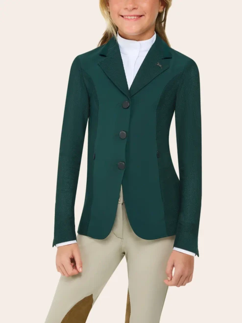 R.J. Classics Girls Harmony Evo Mesh Show Jacket - Green Gables
