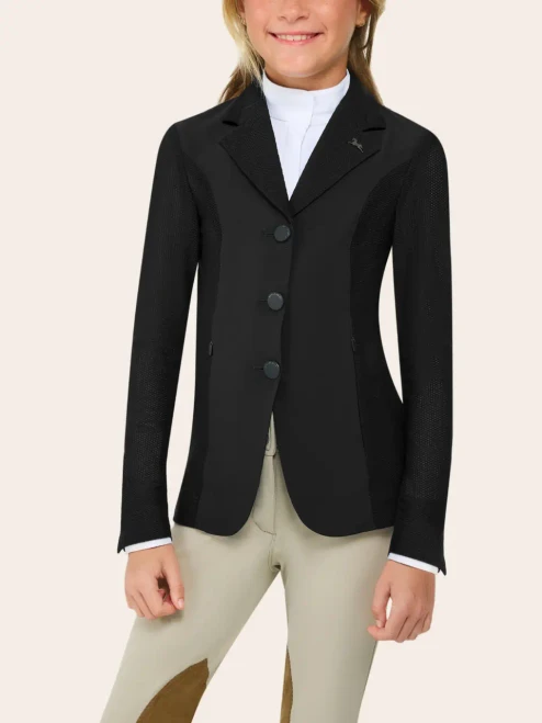 R.J. Classics Girls Harmony Evo Mesh Show Jacket - Black