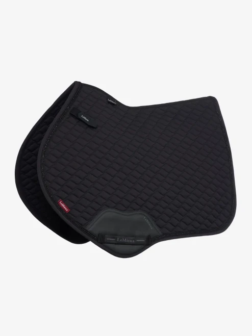 LeMieux Brilliance Close Contact Saddle Pad - Black