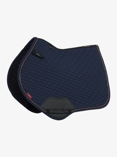 LeMieux Brilliance Close Contact Saddle Pad - Navy