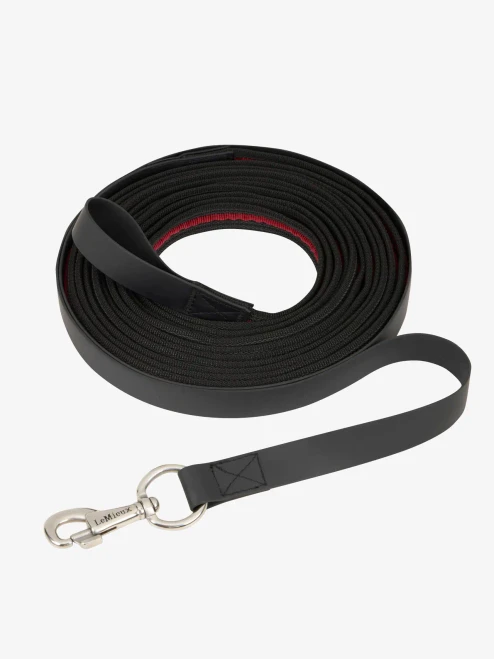 LeMieux Grip-Tek Lunge Line - Black