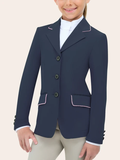 R.J. Classics Girls Shore Show Jacket - Twilight/PinkPiping