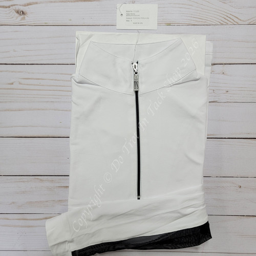 Tailored Sportsman ICEFIL Long Sleev Ziptop Shirt - White/Black