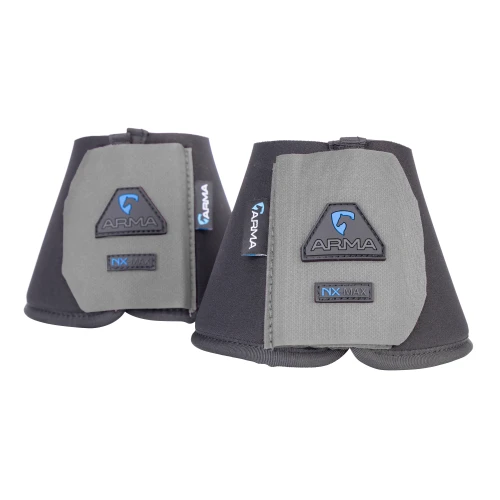 Shires ARMA Neoprene Over Reach Boots - Grey