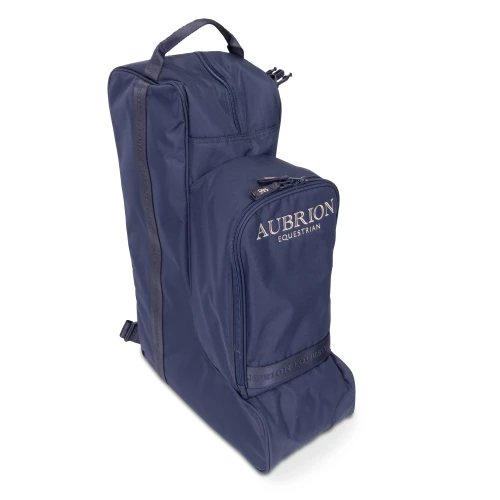 Shires Aubrion Equestrian Hat, Whip, and Boot Bag - Navy