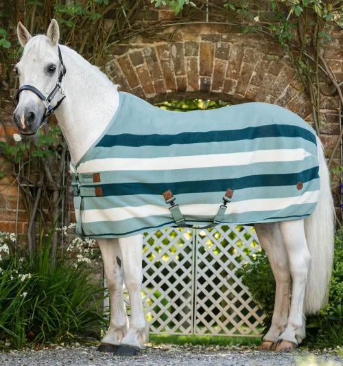 Horseware Newmarket Pony Fleece Cooler - Witney Dynasty Stripe