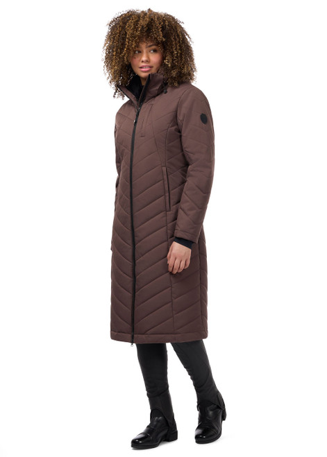 Kerrits Warm Embrace Longline Puffer Coat - Mocha