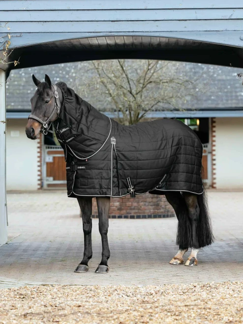LeMieux Kudos ClimaCore Stable Rug with Neck 200g - Black