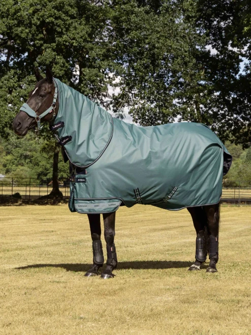 LeMieux Arika Ripstop 200g Turnout Rug with Neck - Aloe
