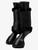 LeMieux Fleece Edge Mesh Brushing Boot - Black/Black
