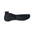 Acavallo Withers Free Memory Foam Full Sheepskin Half Pad - Black/Black