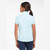 R.J. Classics Girls Lucy Junior Short Sleeve Shirt - Aqua Horseshoe