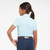 R.J. Classics Girls Lucy Junior Short Sleeve Shirt - Aqua Horseshoe