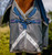 Amigo Bravo 12 Plus 0g Lite Turnout Sheet - Shadow/Navy Rose